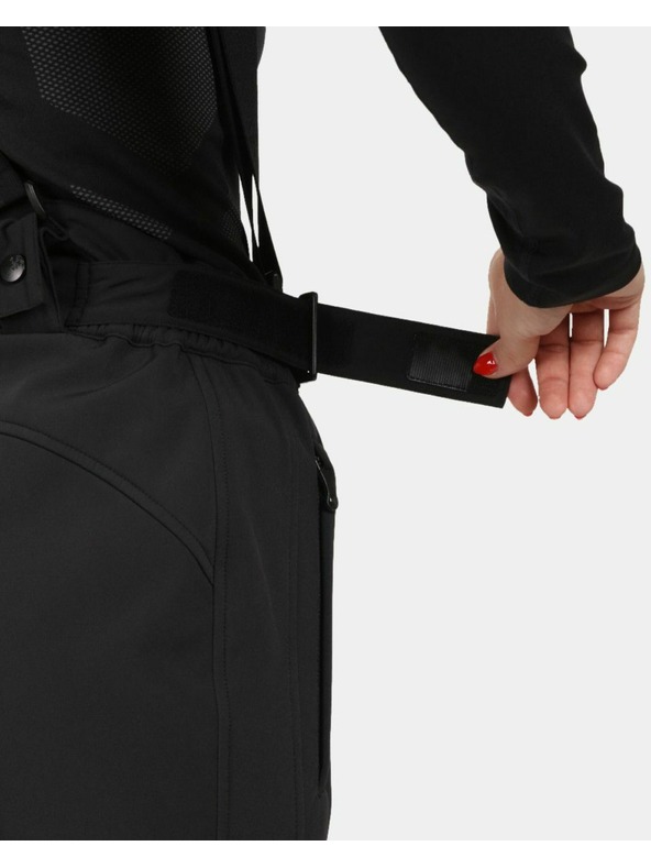 Kilpi Ženske softshell smučarske hlače Kilpi RHEA-W Black