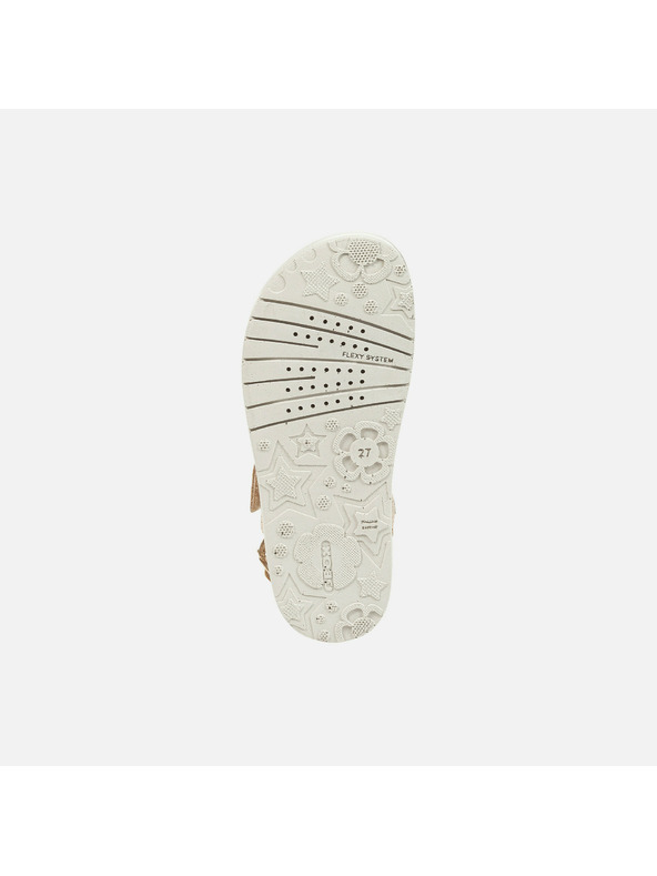 Geox Zlati dekliški sandali Geox Costarei