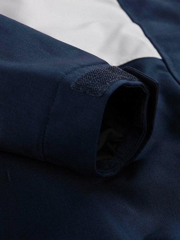 ALPINE PRO Oranžna in modra ženska smučarska jakna Alpine Pro SARDARA 5