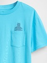 GAP Otroška majica z žepkom Brannan Unisex GAP