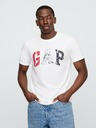 GAP Majica z logotipom Everyday Soft Americana GAP