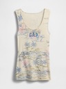 GAP Rebrasta majica z logotipom GAP