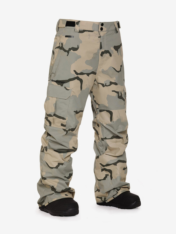 Horsefeathers Hlače Rowen Horsefeathers - temno sive