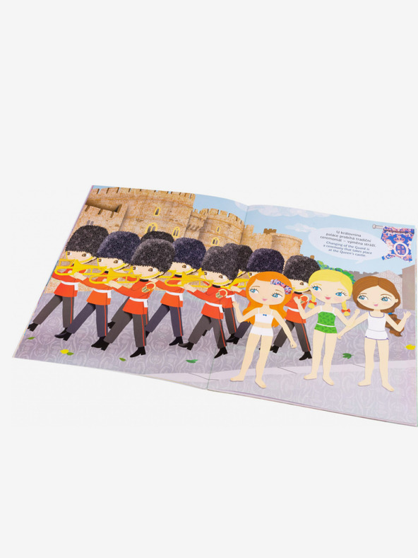 ELLA & MAX Oblačenje za KATE - knjiga z nalepkami