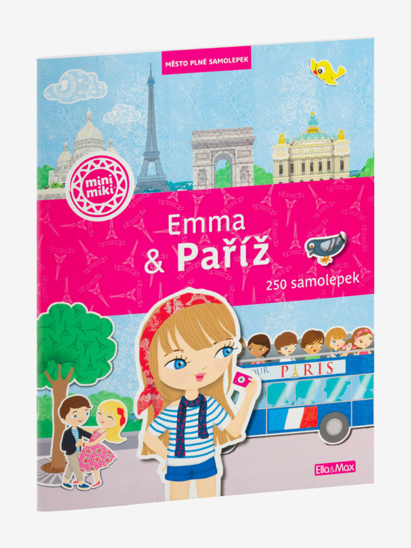 ELLA & MAX EMMA in PARIZ - Mesto, polno nalepk