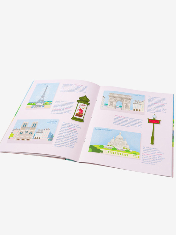 ELLA & MAX EMMA in PARIZ - Mesto, polno nalepk