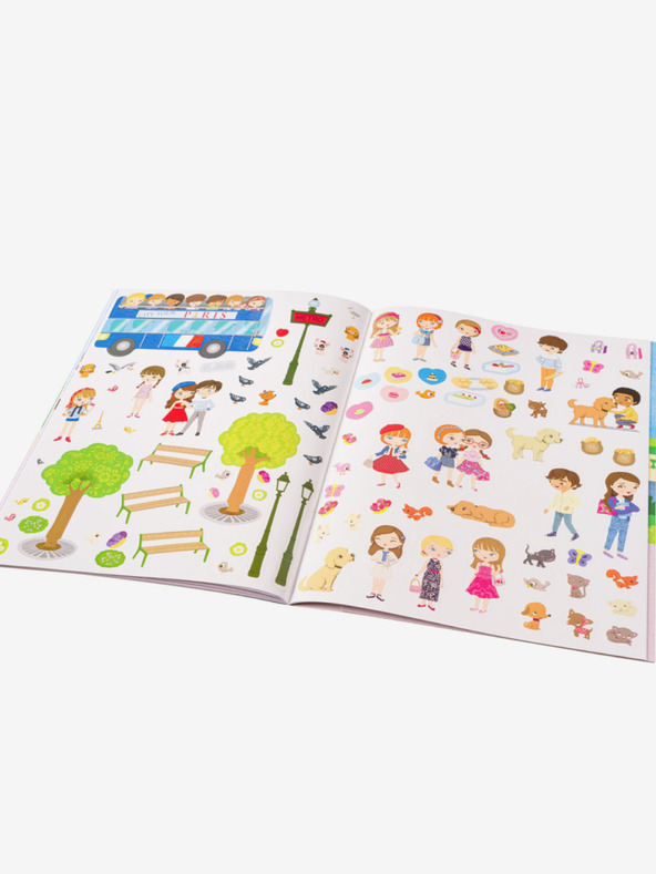 ELLA & MAX EMMA in PARIZ - Mesto, polno nalepk