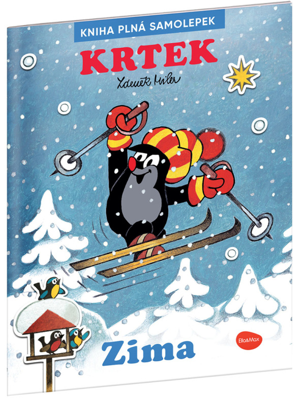 ELLA & MAX KRTEK in ZIMA ─ Knjiga nalepk