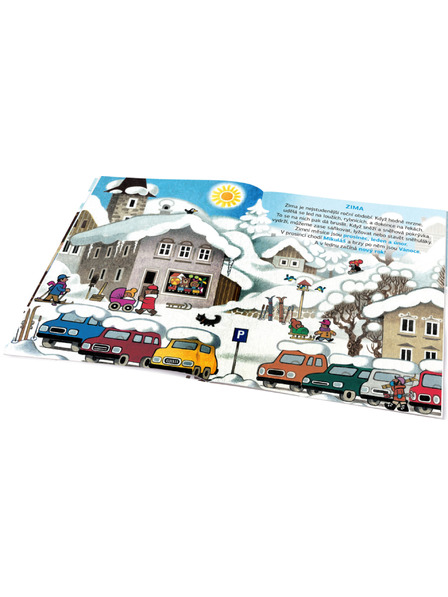 ELLA & MAX KRTEK in ZIMA ─ Knjiga nalepk