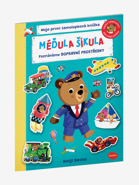 ELLA & MAX MAD ŠIKULA: POZNAVAMO PROMET - Knjiga z nalepkami