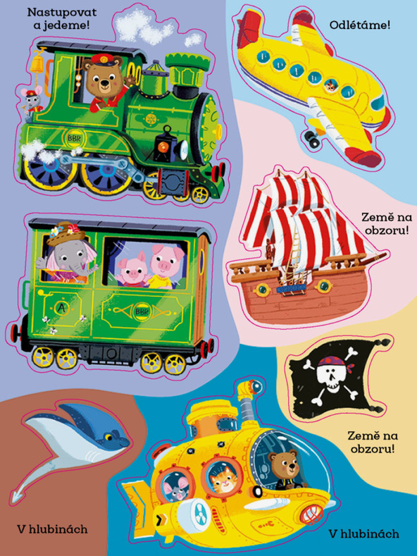 ELLA & MAX MAD ŠIKULA: POZNAVAMO PROMET - Knjiga z nalepkami