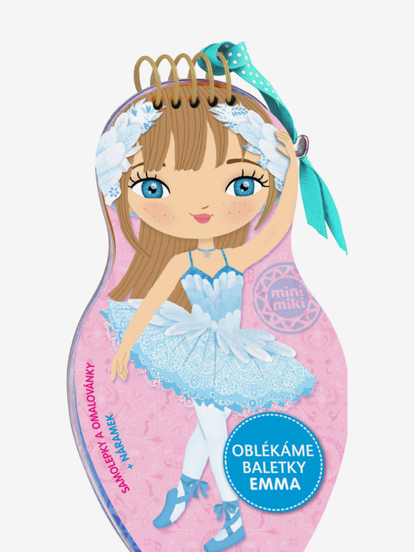 ELLA & MAX Oblačimo balerinke EMMA – Pobarvanka