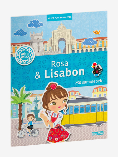 ELLA & MAX ROSA & LISABON - Mesto, polno nalepk