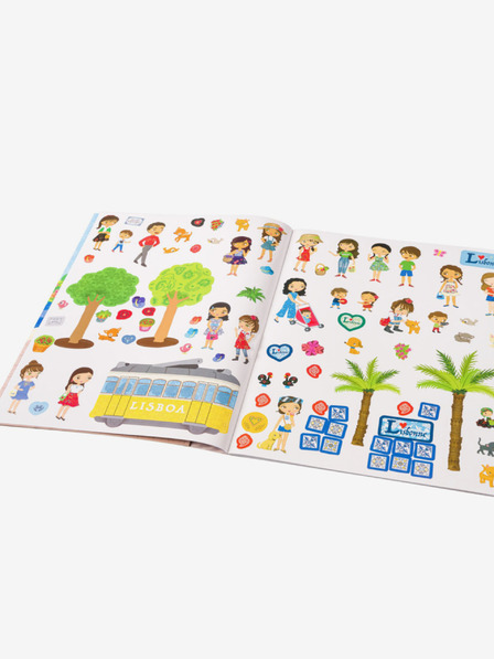 ELLA & MAX ROSA & LISABON - Mesto, polno nalepk