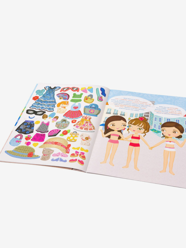 ELLA & MAX ROSA & LISABON - Mesto, polno nalepk