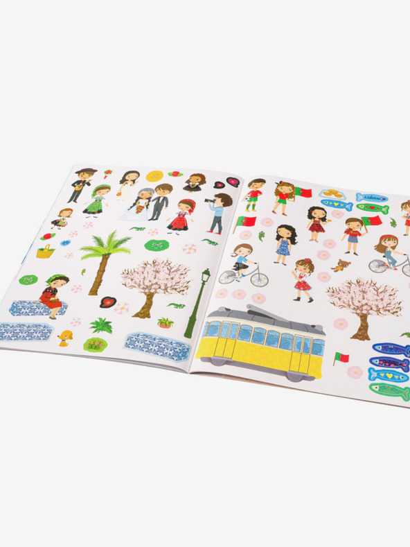 ELLA & MAX ROSA & LISABON - Mesto, polno nalepk