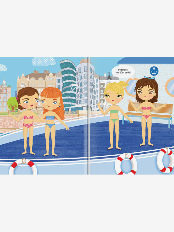 ELLA & MAX Obleke za ELIŠKU ─ Knjiga nalepk