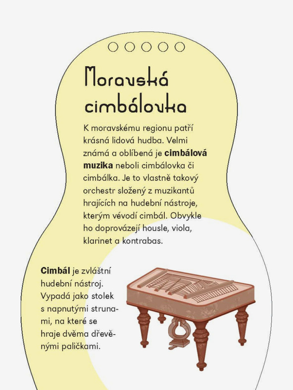 ELLA & MAX Oblecite moravske lutke NATALKA - pobarvanka
