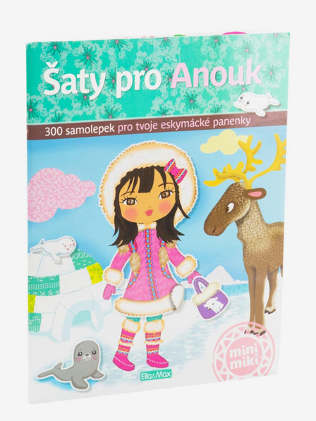 ELLA & MAX Obleka za Anouk - knjiga nalepk