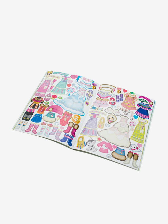 ELLA & MAX Obleka za Anouk - knjiga nalepk