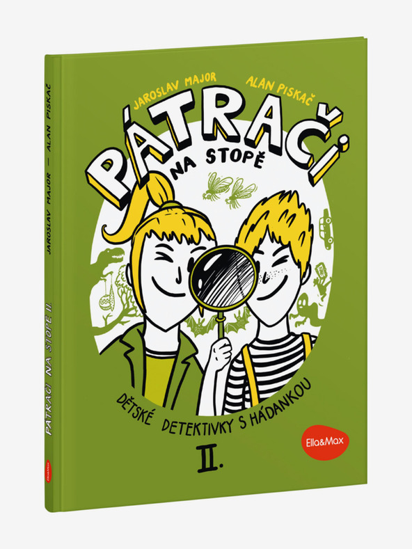 ELLA & MAX PRIJATELJI NA ULICI II - Detektivske knjige za otroke z uganko