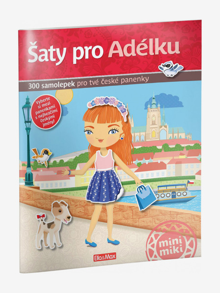 ELLA & MAX Obleke za ADÉLKO ─ Knjiga nalepk