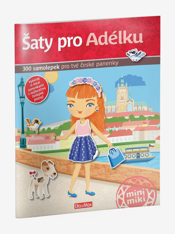 ELLA & MAX Obleke za ADÉLKO ─ Knjiga nalepk