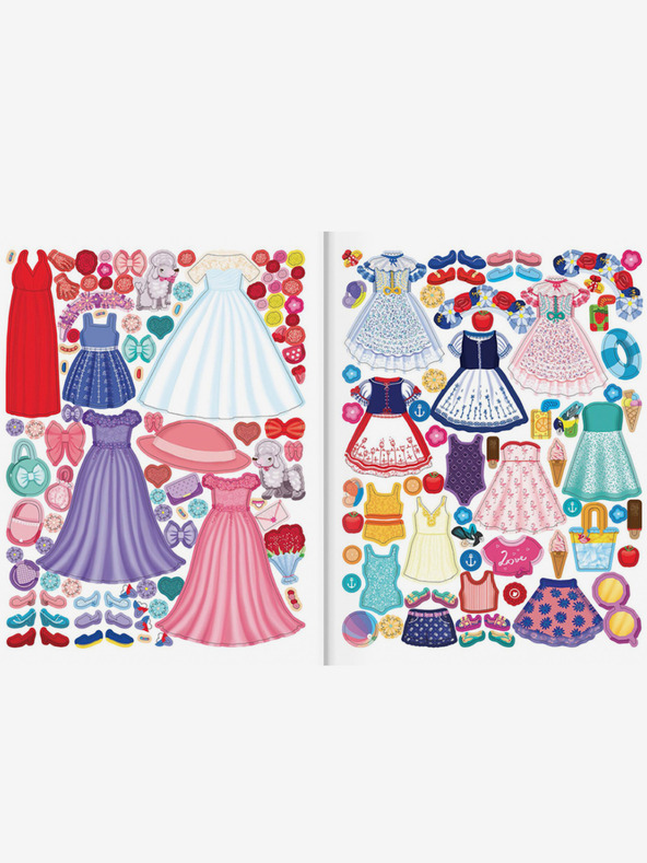 ELLA & MAX Obleke za ADÉLKO ─ Knjiga nalepk