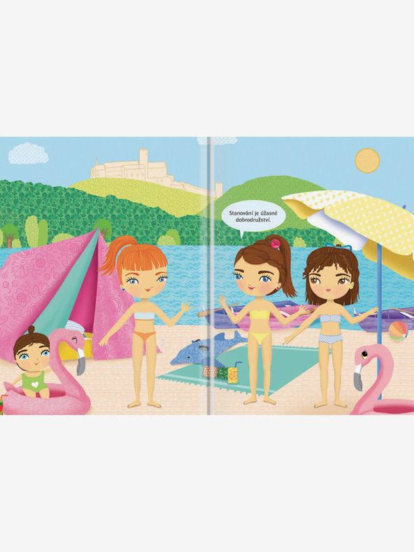 ELLA & MAX Obleke za ADÉLKO ─ Knjiga nalepk