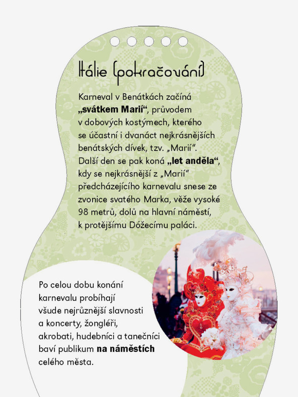 ELLA & MAX Obleka za punčke za karneval - pobarvanka