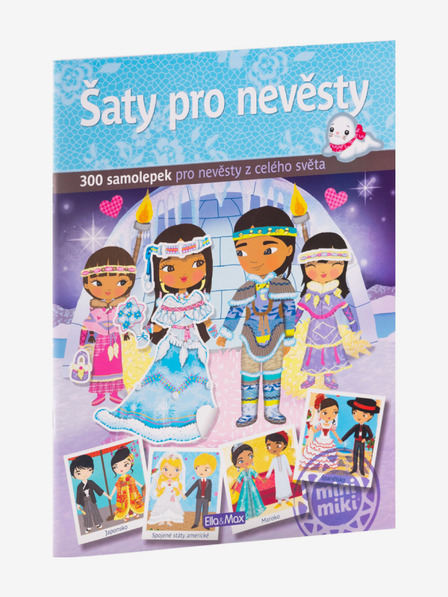 ELLA & MAX Obleka za nevesto - knjiga z nalepkami