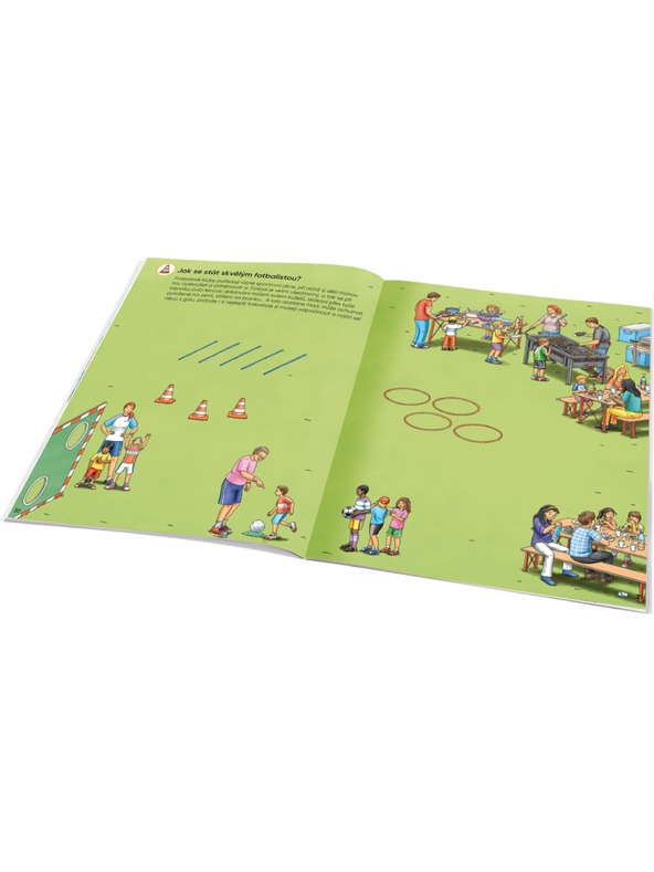 ELLA & MAX Moja prva knjiga nalepk - FOTBAL