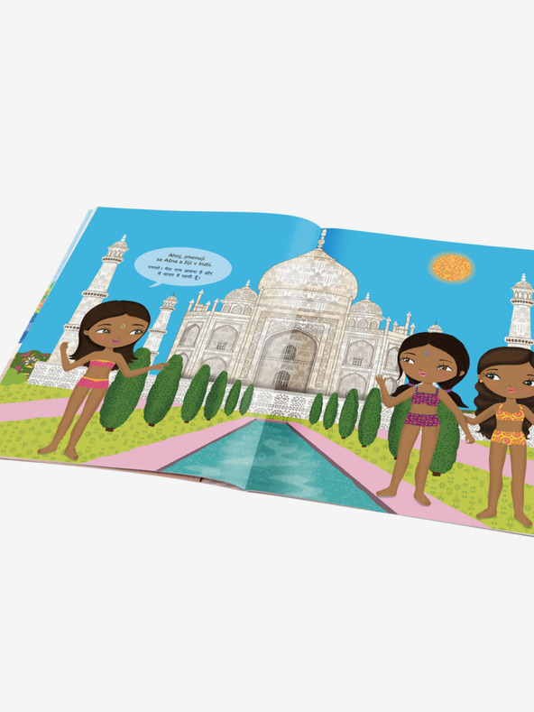 ELLA & MAX Obleka za ASHNA - Knjiga nalepk