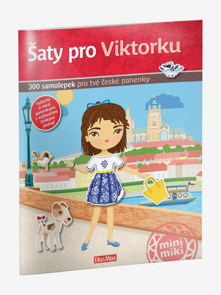 ELLA & MAX Obleke za VIKTORKO ─ Knjiga nalepk