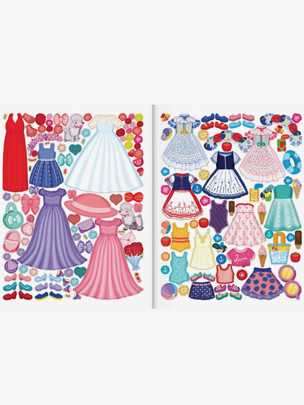 ELLA & MAX Obleke za VIKTORKO ─ Knjiga nalepk