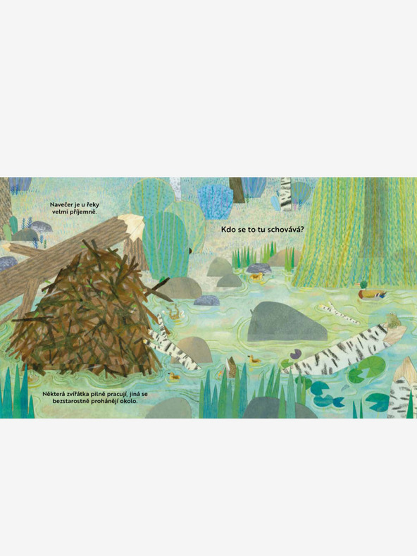 ELLA & MAX Kdo se tukaj skriva? Ob reki - Knjiga z odpirajočimi se okni