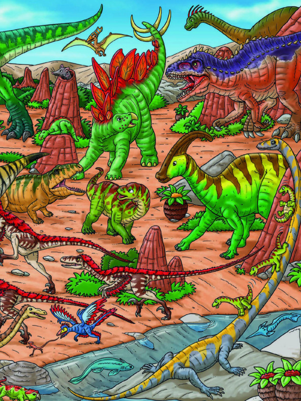 ELLA & MAX Velika knjiga DINOSAURI za male pripovedovalce zgodb