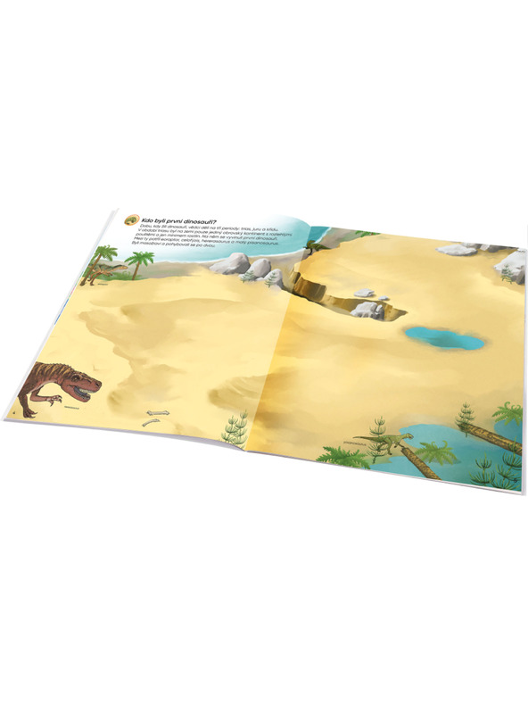 ELLA & MAX Moja prva knjiga nalepk - DINOSAURI