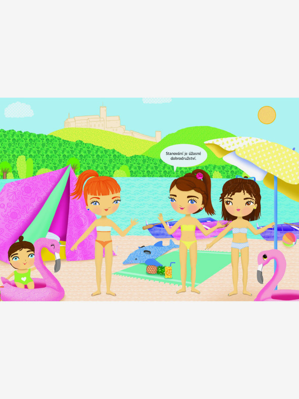 ELLA & MAX Obleke za TEREZKO ─ Knjiga nalepk