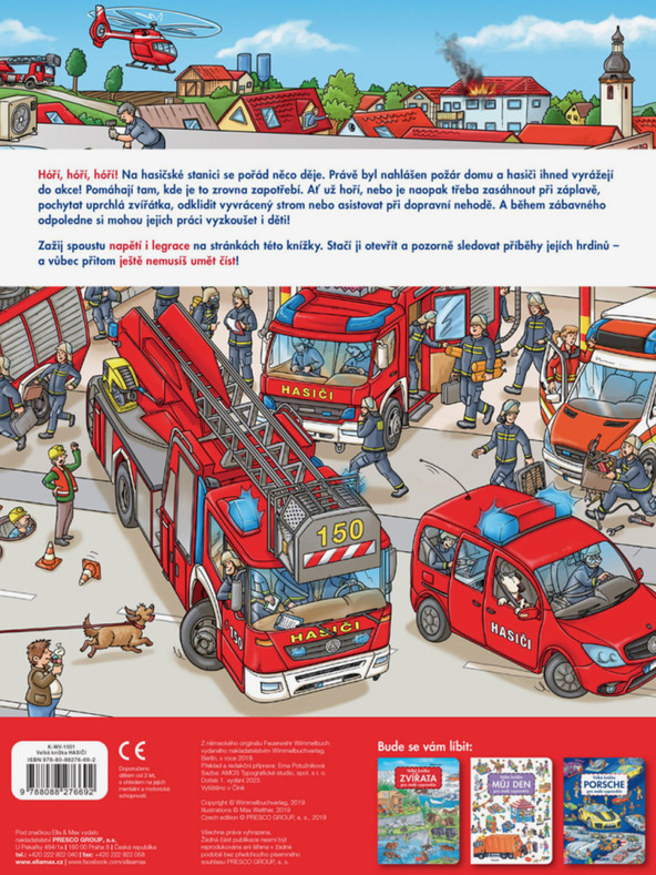 ELLA & MAX Velika knjiga OGNJENCI za male pripovedovalce