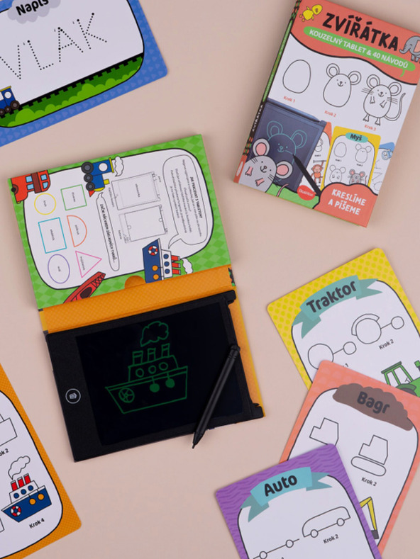 ELLA & MAX Čarobna tablica in 40 navodil - ŽIVALI