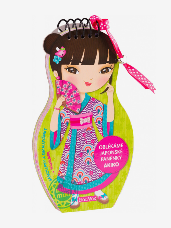 ELLA & MAX Oblačenje japonskih lutk - AKIKO