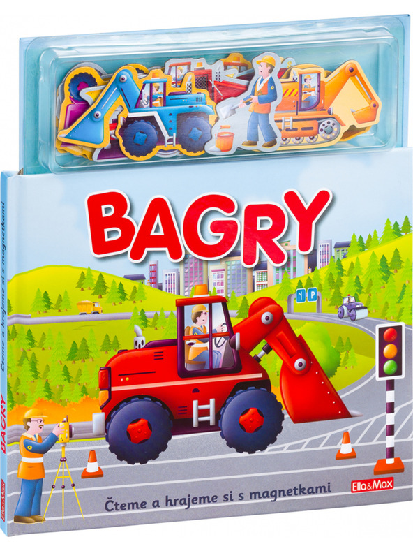 ELLA & MAX BAGRE ─ Kniha s magnetkami