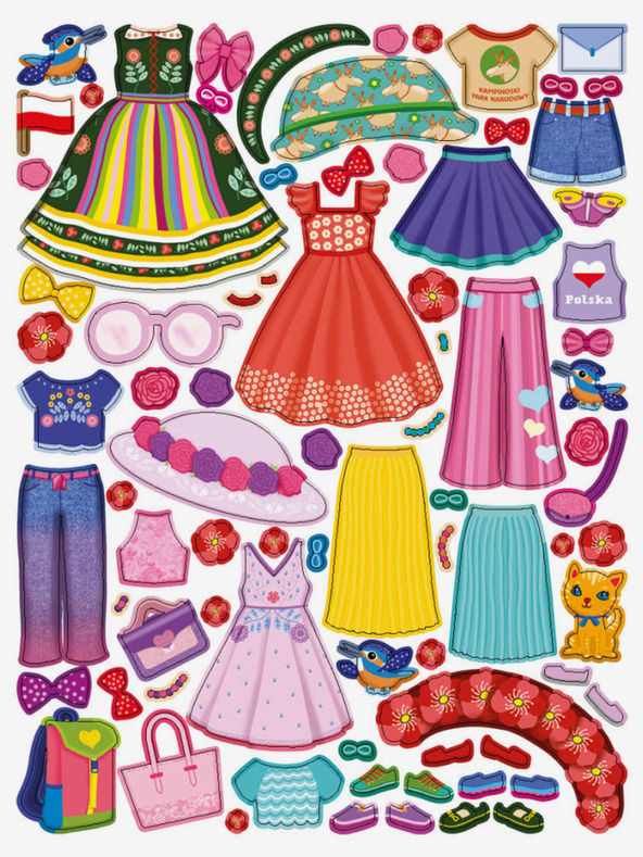 ELLA & MAX EWA & WARSZAWA ─ Mesto plné samolepiek