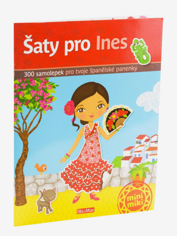 ELLA & MAX Obleke za Ines - knjiga nalepk