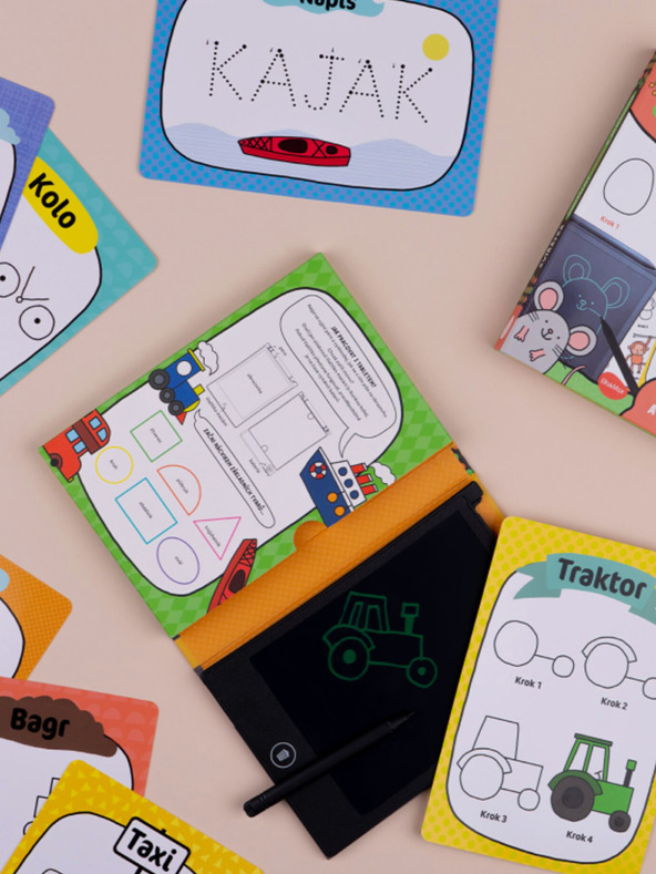 ELLA & MAX Čarobna tablica in 40 navodil - PREVOZI