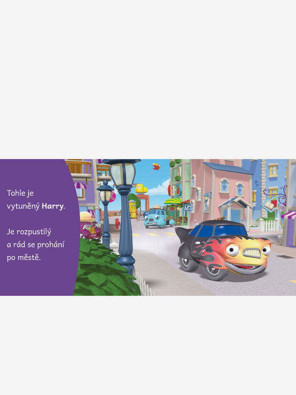 ELLA & MAX POGUMNI MALI AVTOMOBILČKI - STRAHOPETEC HARRY