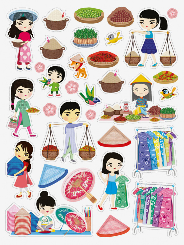 ELLA & MAX NGOC & HANOJ - Mesto polno nalepk