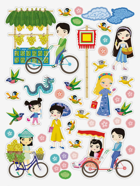 ELLA & MAX NGOC & HANOJ - Mesto polno nalepk