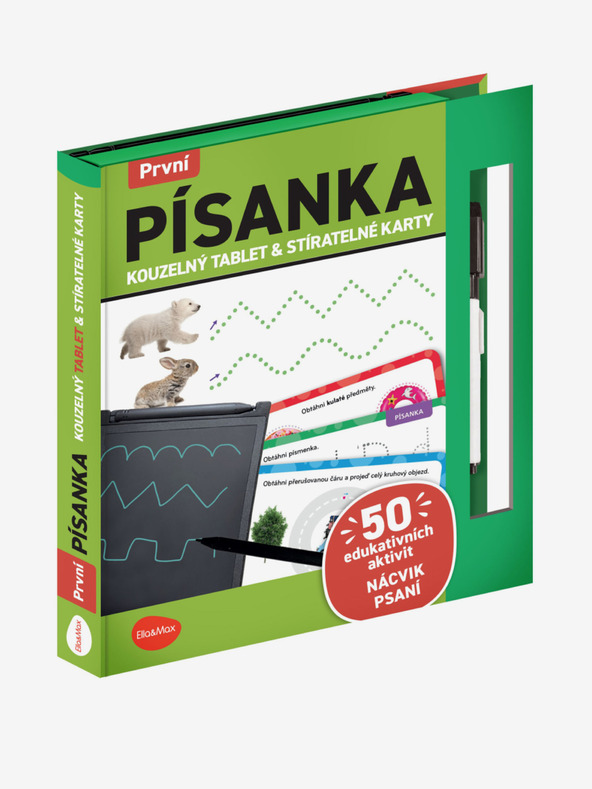 ELLA & MAX Čarobna tablica in praskalniki - Prva pisava